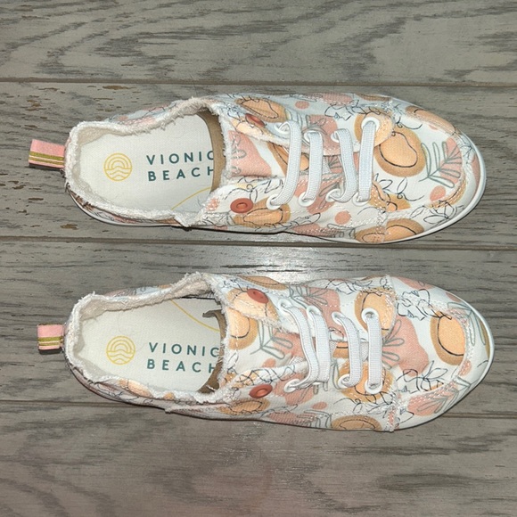 VIONIC BEACH PISMO CASUAL SNEAKER WHITE ORANGE GROVE WIDE - Picture 5 of 13